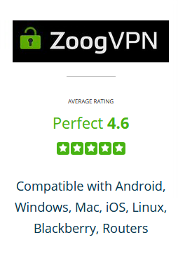 Zoog VPN review by Best VPN Rating