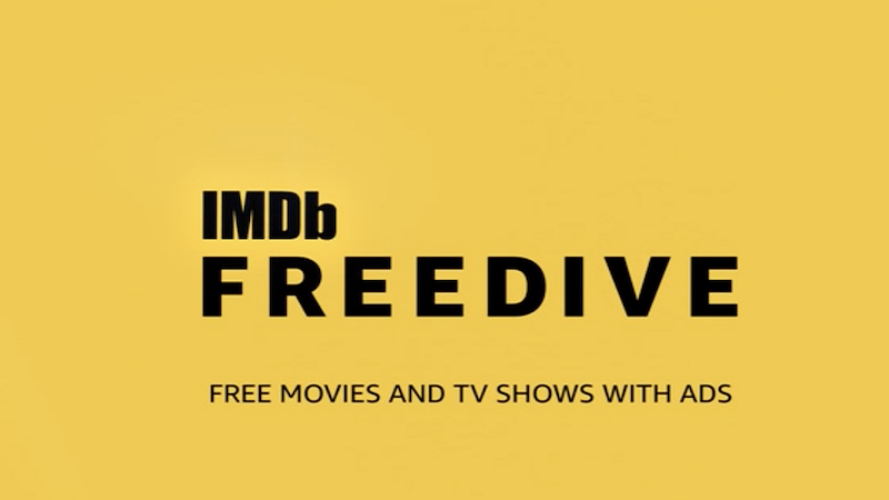 IMDb Freedive - free streaming services in the USA