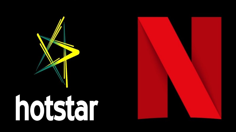 Hotstar India and Netflix India